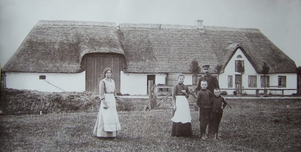02 Reetdachhaus Historisch 1912